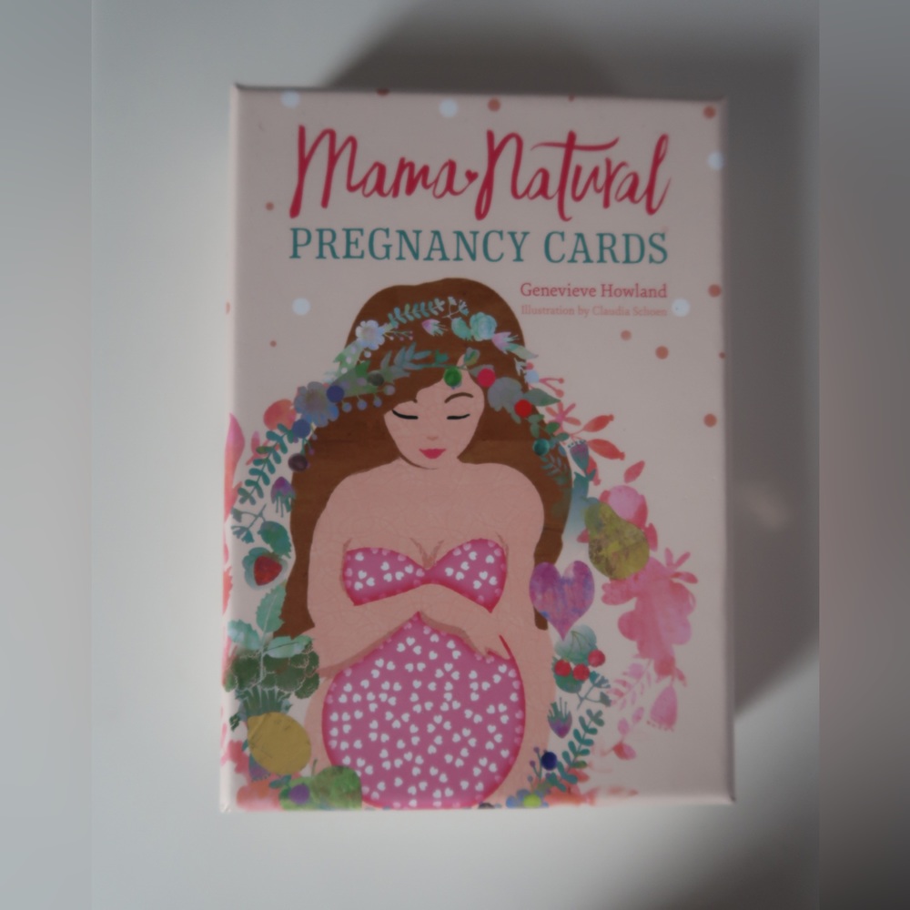 Mama Natural Pregnancy Affirmation Cards NWOT